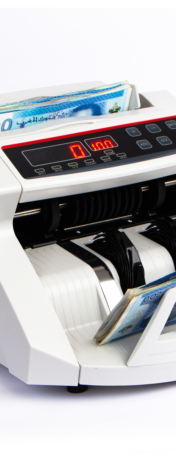 Compteuse de billets et détecteur de faux billets UB-2108 – UV/MG