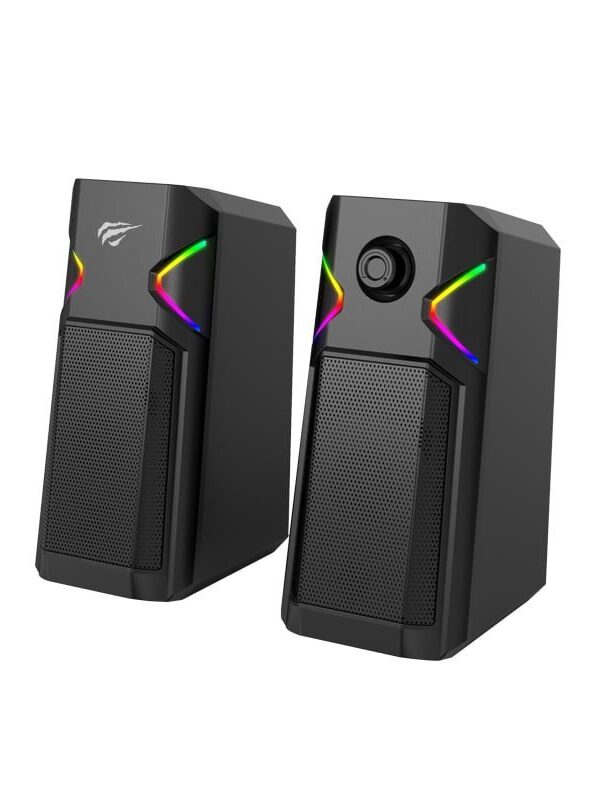 Havit Electronic gaming speaker éclairage RGB, SK205