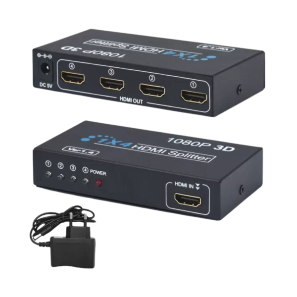 Splitter HDMI 1x4 1080P