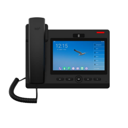 Téléphone SIP Android Hikvision DS-KP9301-HE1 – 20 Lignes SIP, Caméra 1080P et Écran Tactile 7 Pouces