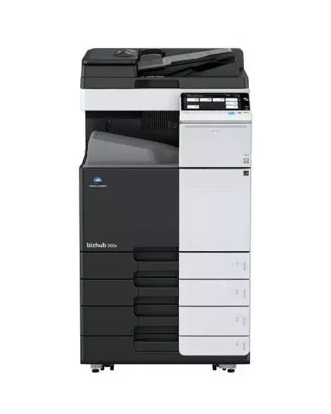 Photocopieur Konica Minolta bizhub 368e Noir et Blanc (Deuxième main)