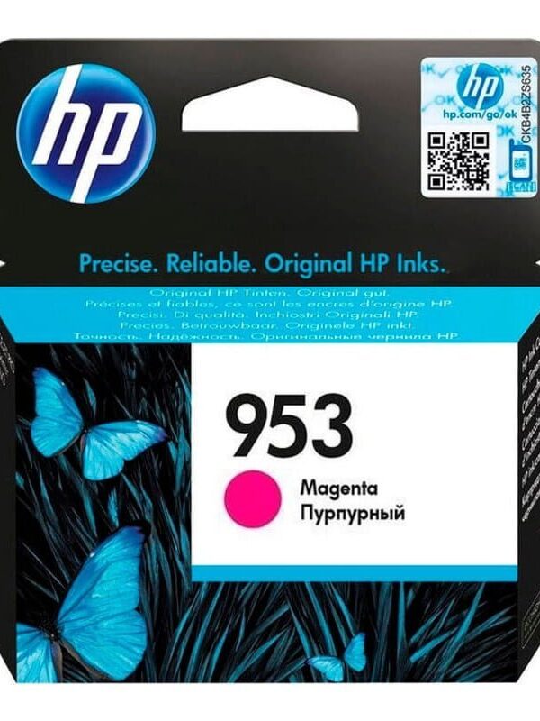HP 953 Magenta - Cartouche d'encre HP d'origine (F6U13AE)
