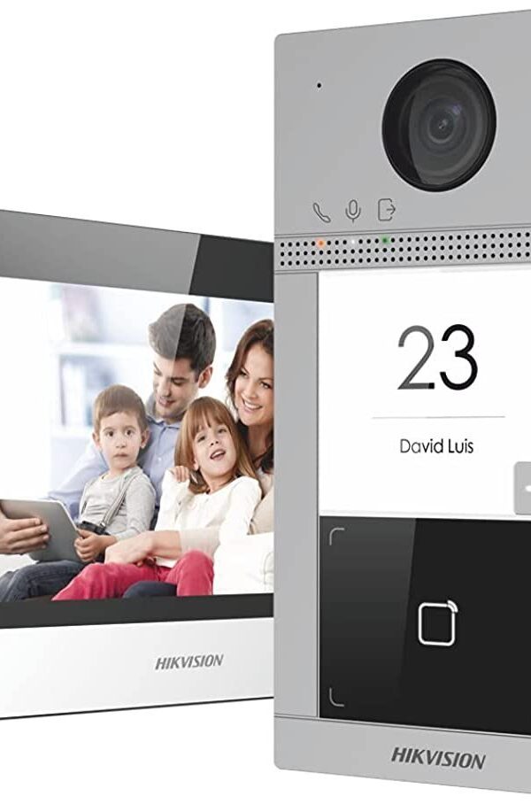 Hikvision IP Video Inter-com Kit - Pack Vidéophone complet DS-KIS604-P ( Video phone / Interphone )