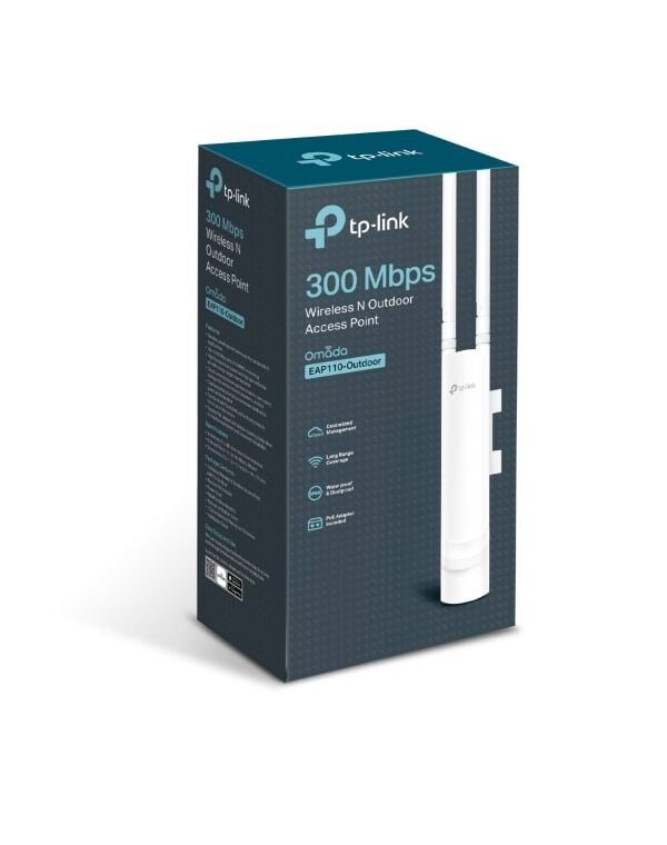 Point d'accès TP-Link EAP110-OUTDOOR WiFi N 300 Mbps Extérieur