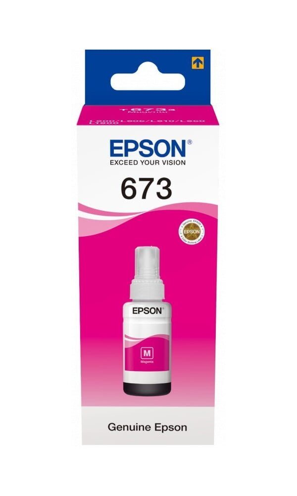 Bouteille d'encre EPSON 673 magenta d'origine