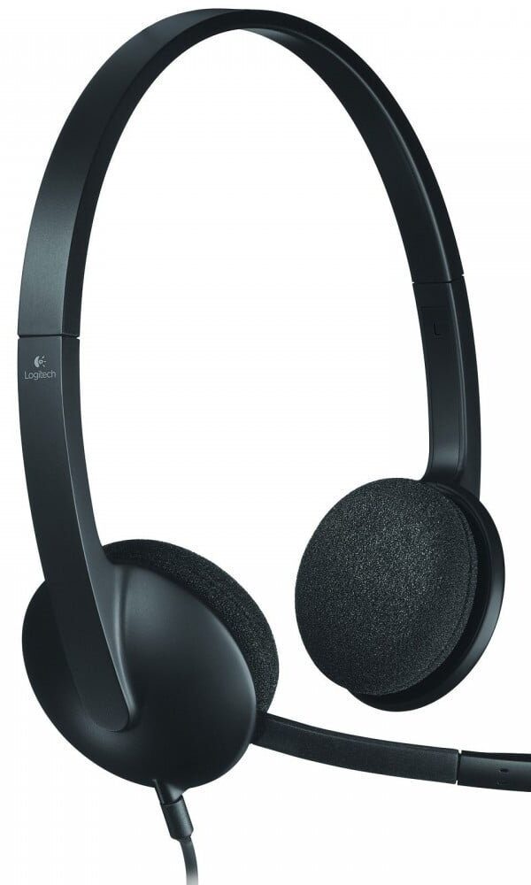 Casque Logitech H340 pour PC avec microphone anti-parasite - USB