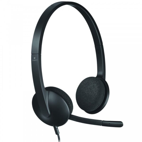 Casque Logitech H340 pour PC avec microphone anti-parasite - USB