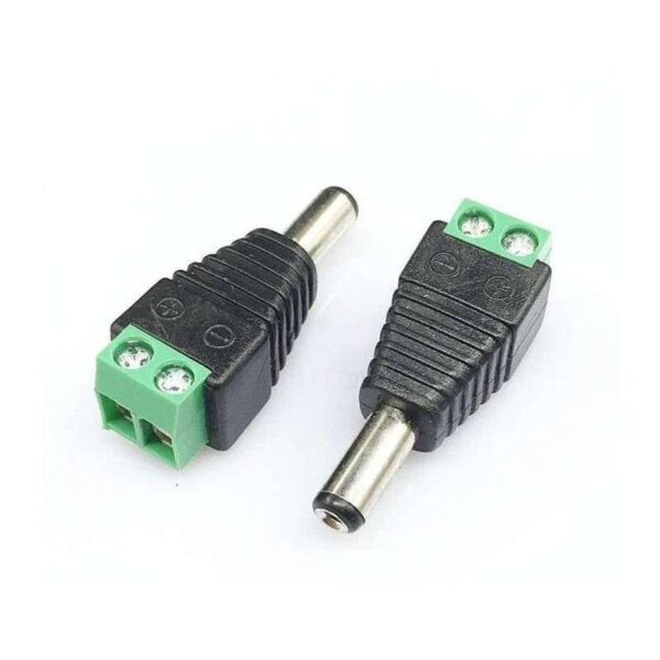 Connecteur d'alimentation 12V Male pour caméra