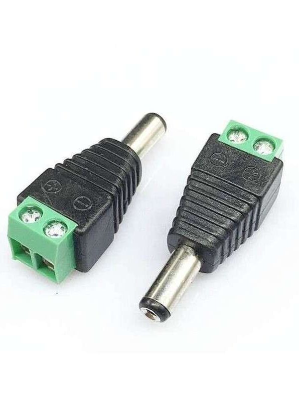Connecteur d'alimentation 12V Male pour caméra
