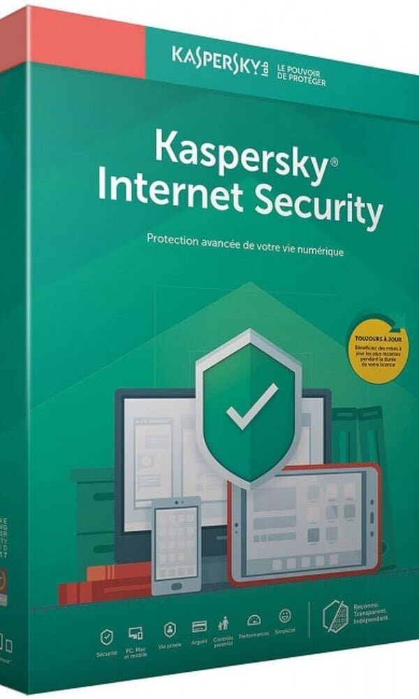 Kaspersky Internet Security - 1 Poste / 1an