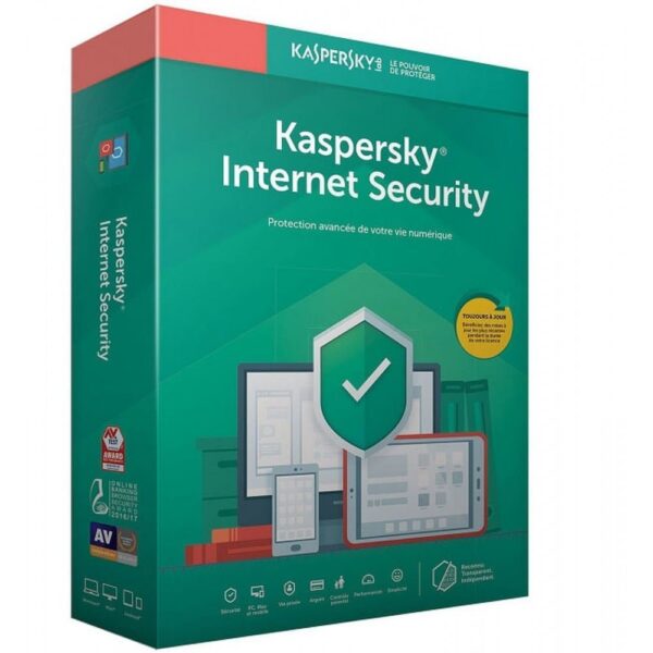 Kaspersky Internet Security - 1 Poste / 1an