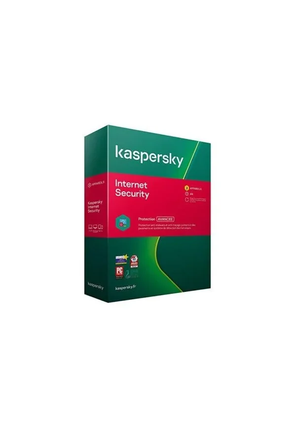 KASPERSKY INTERNET SECURITY 3 POSTES / 1 AN