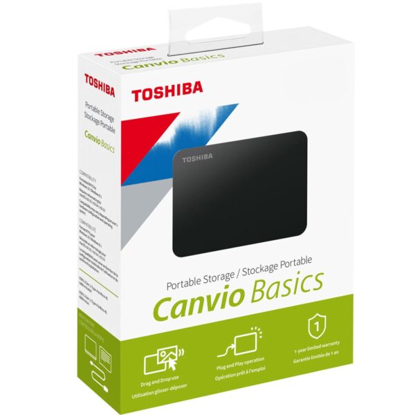 Disque dur externe Toshiba Canvio Basics 1 To