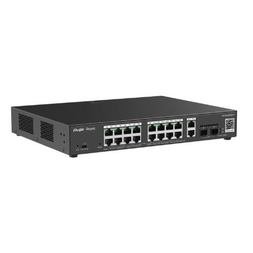 SWITCH RUIJIE RG-ES220GS-P 20 Gigabit Ports,16 PoE+,250W
